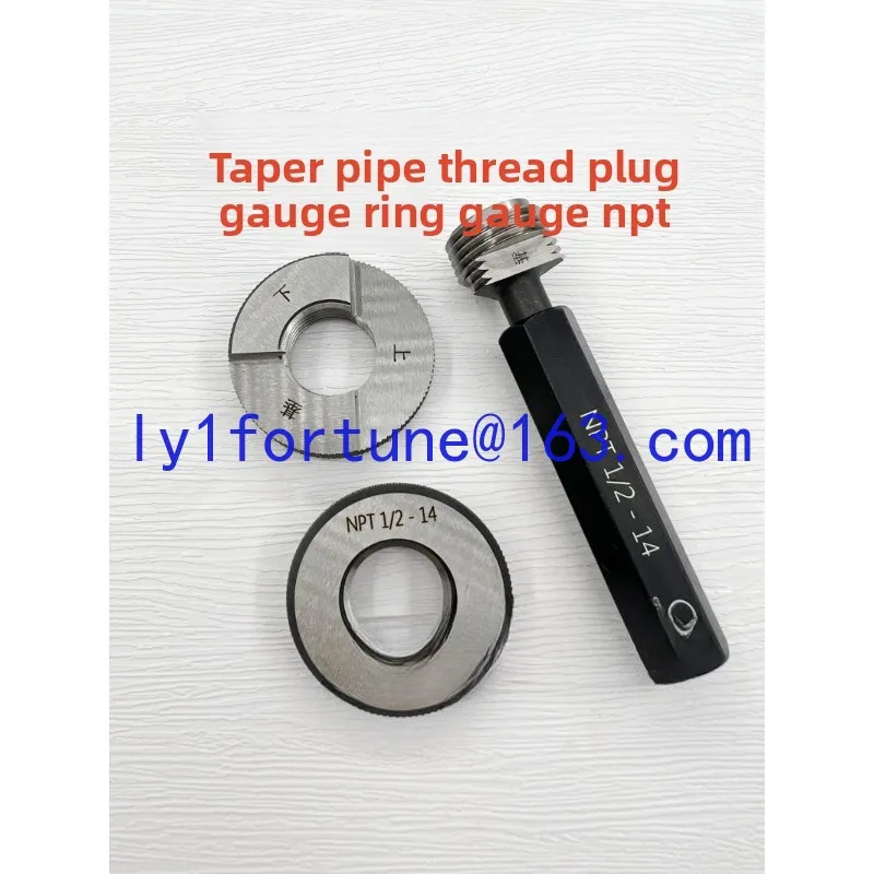 Tapered Pipe Thread Plug Gauge NPT Ring Gauge NPT 1/16 1/8 1/4 1/2 3/4 1/2/3