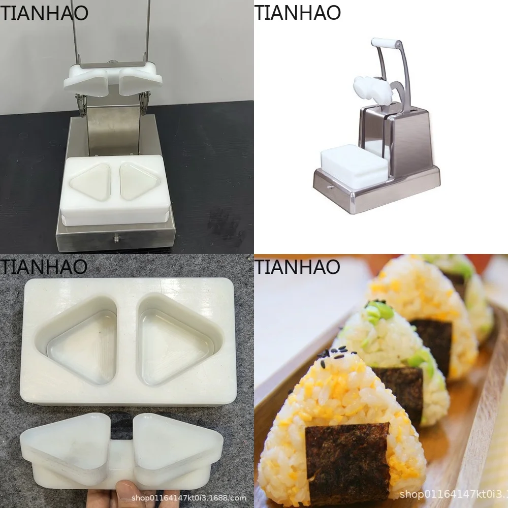 Convenience Store Japanese Triangular Onigiri Manual Shaping Machine Rice Burger Maker