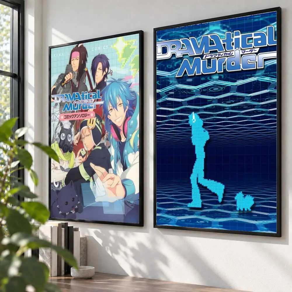 game DRAMAtical Murder Poster HD Poster Self Adhesive Waterproof Wall Art Print Bedroom Living Room Modern Decor Gift