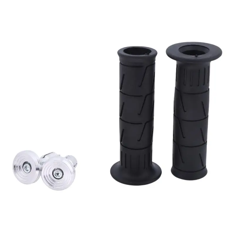 AliExpress JINHF Motorcycle Grips 22mm 24mm Handlebar Universal Parts For Kawasaki ZX-6R MT EXC Accessories Motocross Dirt Bike