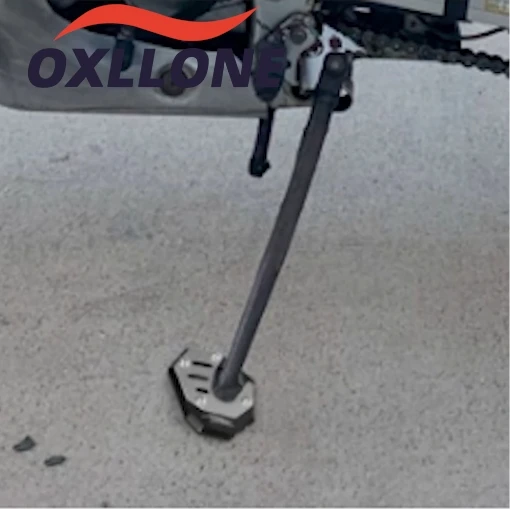 

Side Stand Enlarger Kickstand Aluminium Enlarge Plate Pad FOR HONDA AFRICA TWIN XRV750 Motorcycle XRV750 AFRICATWIN Accessories