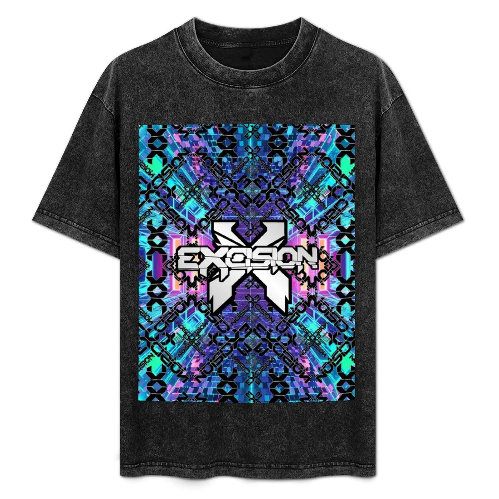 Excision Festival Vibes Kaleidoscope Design T-Shirt korean fashion custom t shirt graphic t shirts man t shirt shirt for men