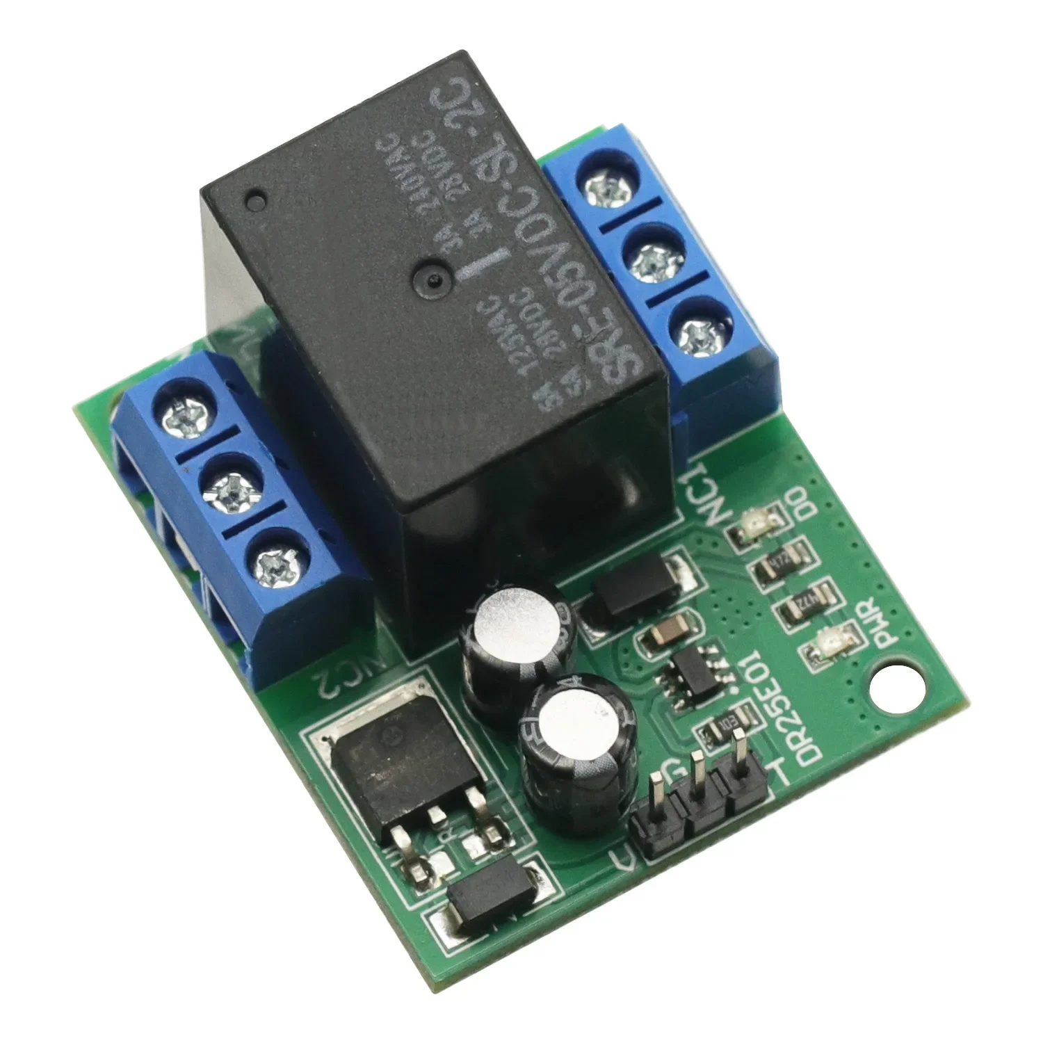 DC 6V-24V Relay Module Self-Locking DPDT Relay Module Double Pole Double Throw Bistable Relay Switch Board for Arduino