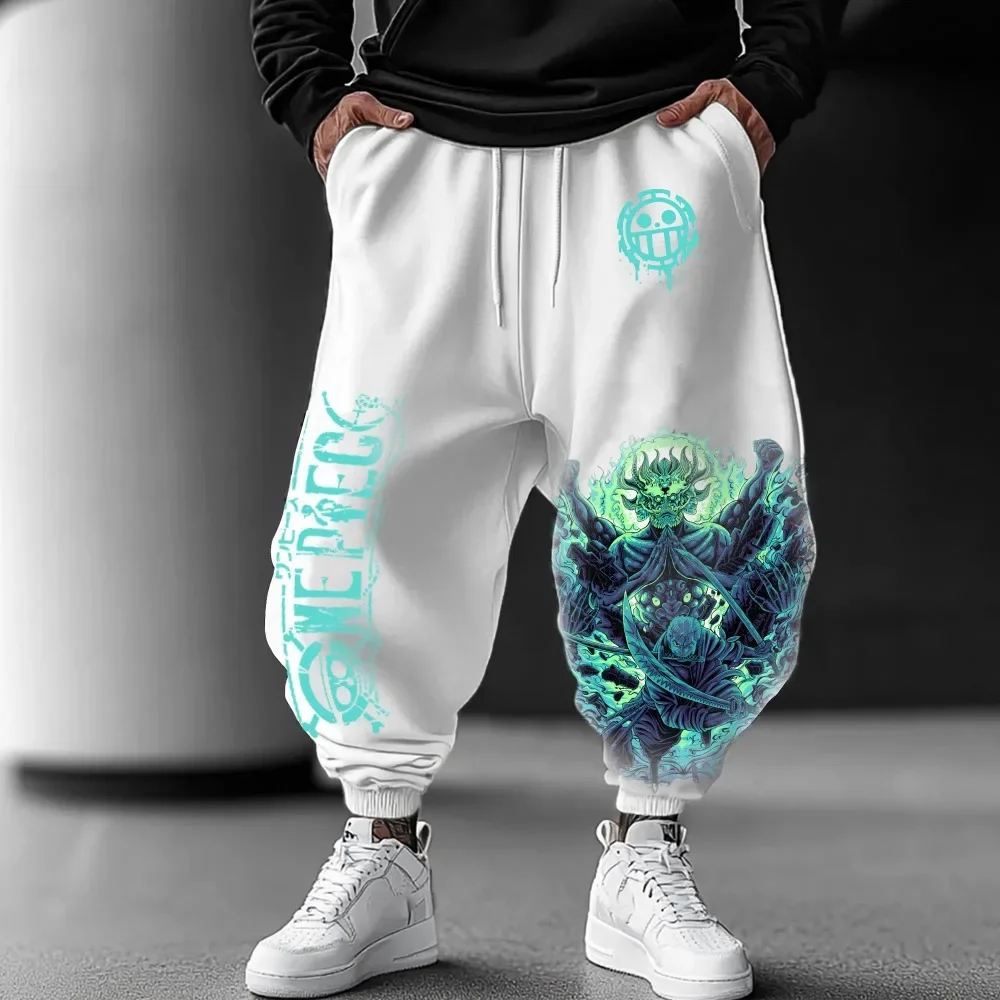 

ONE PIECE Men's Pants Trousers Sweatpants Roronoa Zoro Anime Spring And Autumn Trend Punk Y2k Harajuku Jogger Pants Winter