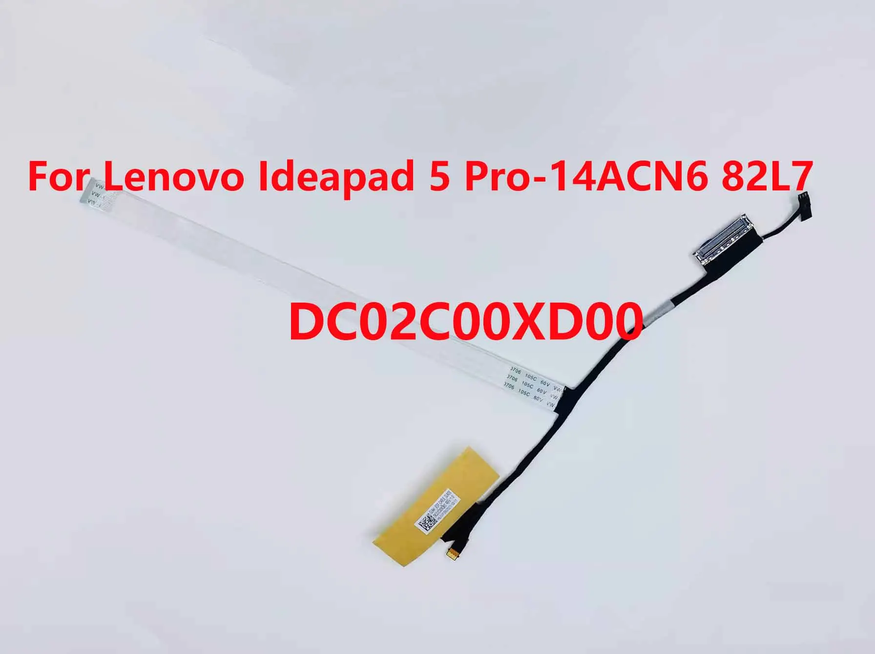 DC02C00XD00 5C11E22889 Touch New Laptop EDP Lcd Cable Lvds Wire For Lenovo Ideapad 5 Pro-14ACN6 82L7 AIR 14 GLA41 ﻿