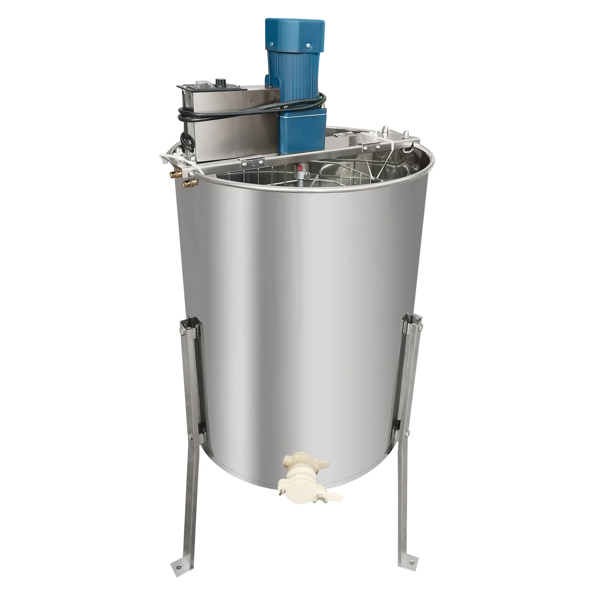 

Spot supply electric honey shaker stainless steel electric four-frame honey shaker, stainless steel honey shaker