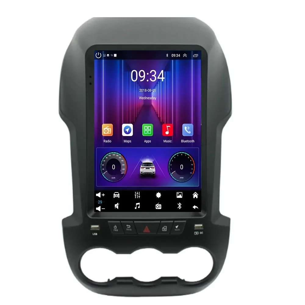 For Ford Ranger F250 2011 - 2040 Android 9.7 Inch Screen Car Radio Multimedia Auto Video Player Navigation GPS Carplay 2din DVD