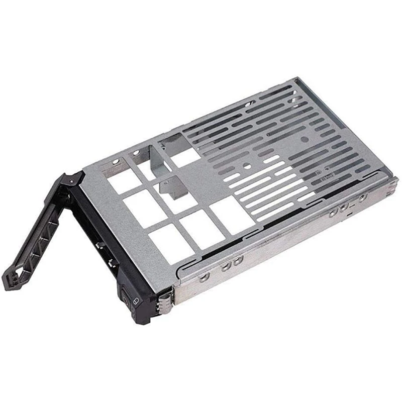 4X 3.5 Inch Hard Drive Caddy Tray For Dell Poweredge Servers - With 2.5 Inch HDD Adapter Nvme SSD SAS SATA Bracket