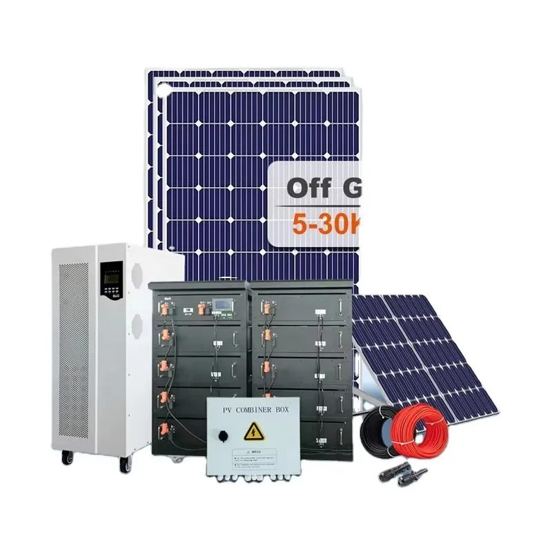 Veranda Solar   5Kw-30Kw Off Grid Balcony Solar Energy Storage System Complete Set for Home and Balcony Use