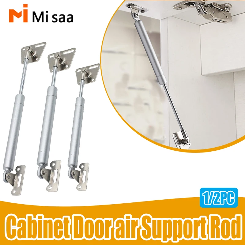 

1/2pcs Pressure 100N Furniture Hinge Kitchen Cabinet Door Lift Pneumatic Support Hydraulic Gas Spring Stay Hold Tools For Home