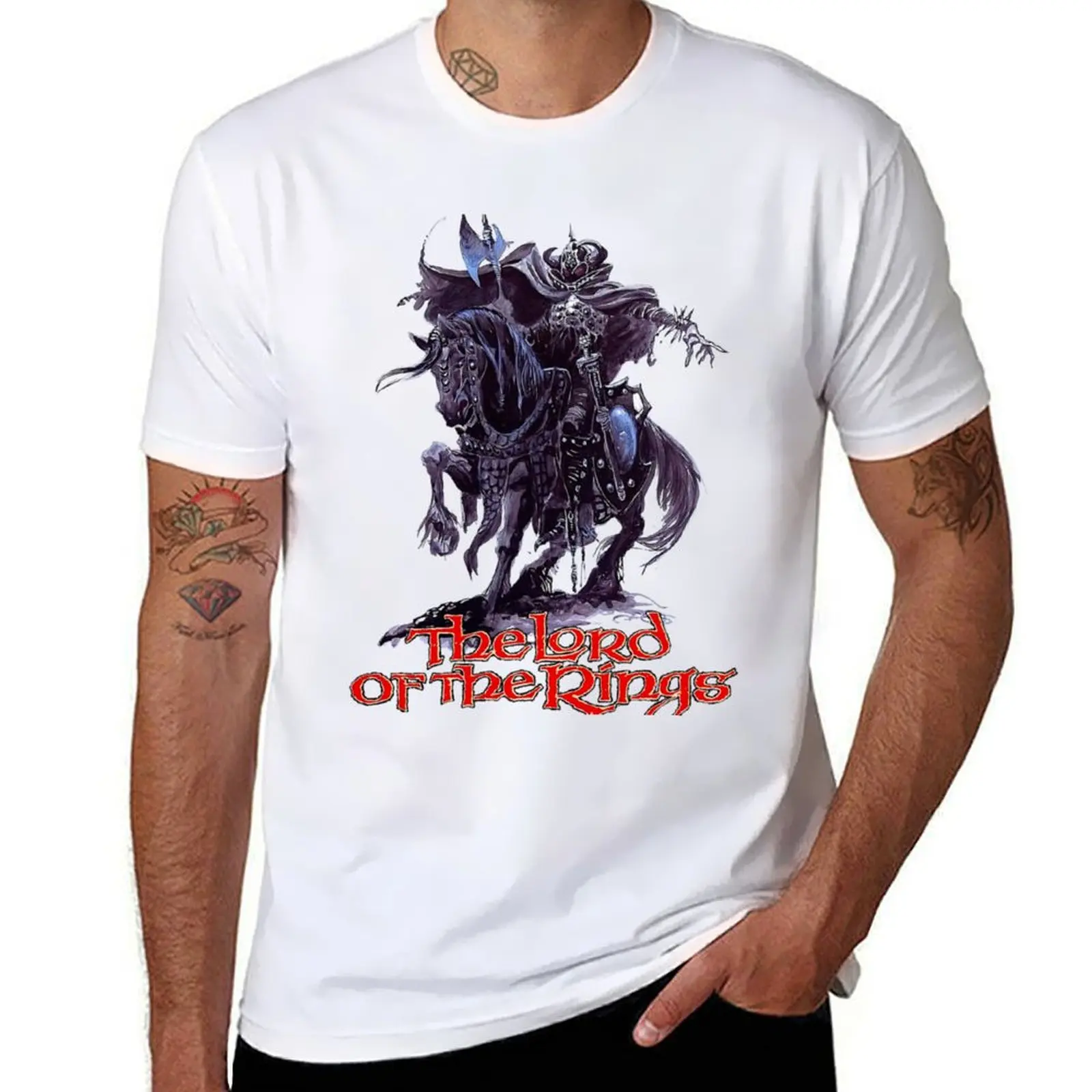 

Old School Ringwraith T-Shirt funny t shirts man anime t shirts oversize cotton t shirts man 100% T-Shirt