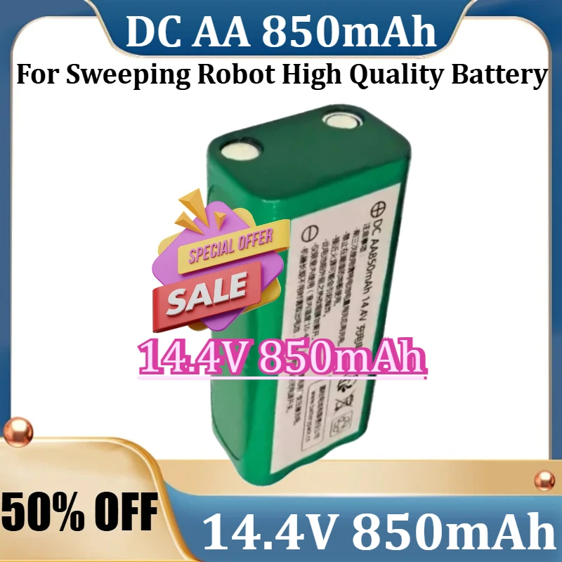 

For Sweeping Robot High Quality Battery 14.4V 850mAh New DC 14.4V 850mAh Rechargeable Battery Pack