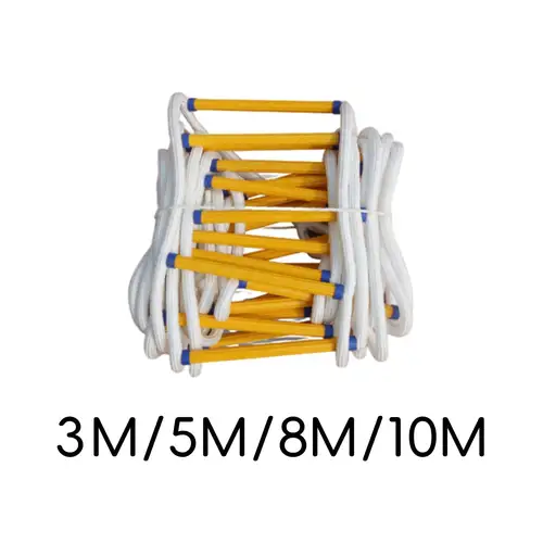 Imagen 2 del producto Escalera de escape Escalera de emergencia Escalera de cuerda para exteriores