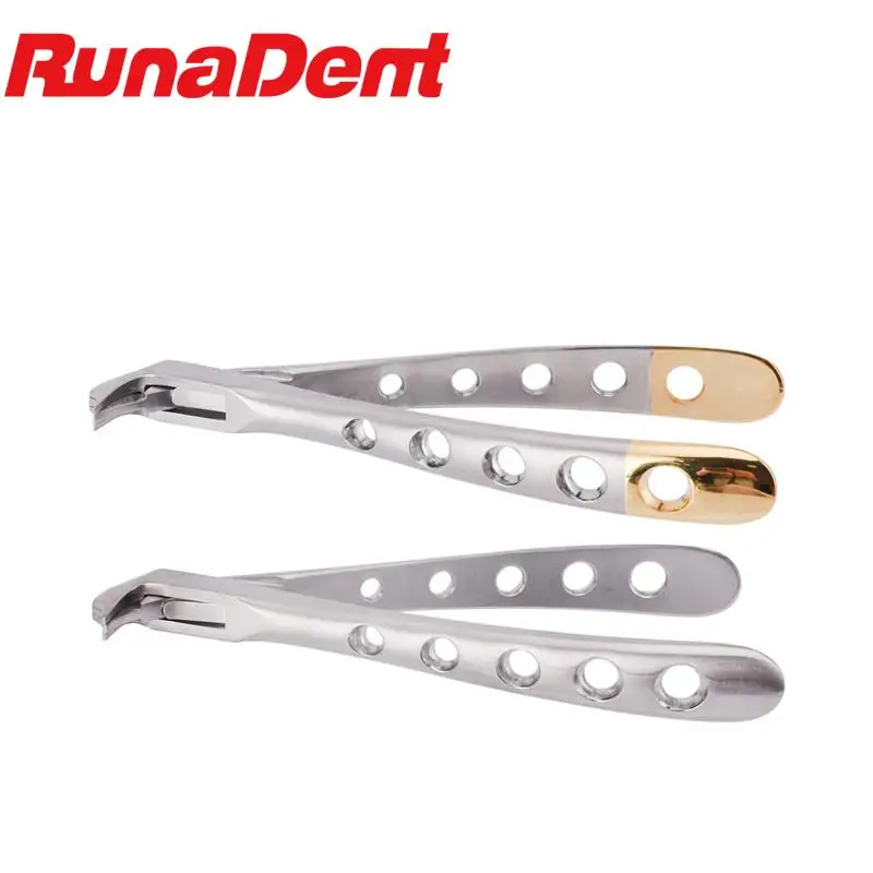 Dental Crown Breaking Forceps Tooth Crown Remover Plier Dental Root Elevator Broken Crown Remover Surgical Dentist Tools