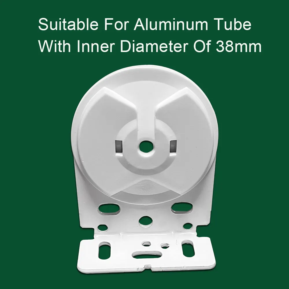 LifeLibero 하이 퀄리티 전동 모터용 알루미늄 튜브 브래킷, 커튼 롤러 블라인드, 쉐이드 모터 거치대, 스마트 라이프, 38mm