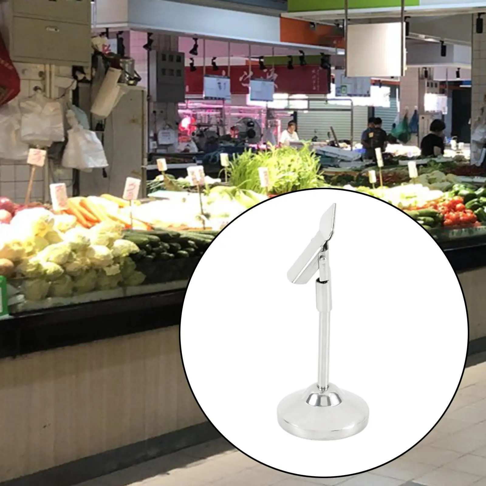 

Sign Holder Clip Multifunctional Price Tag Clip for Exhibition Wedding Shelf