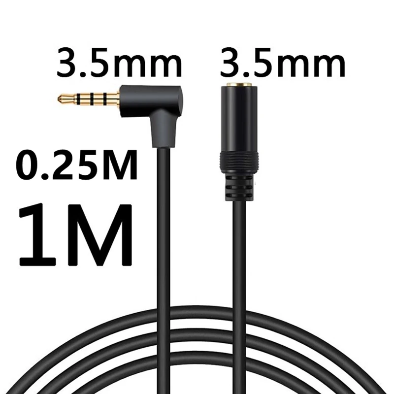 Stereo TRRS 3.5mm Male to TRS 3.5mm Female Audio Adapter Cable Line TRS 3.5 Female TRRS 3.5 Male 3.5mm TRRS Male TRS Female 3.5