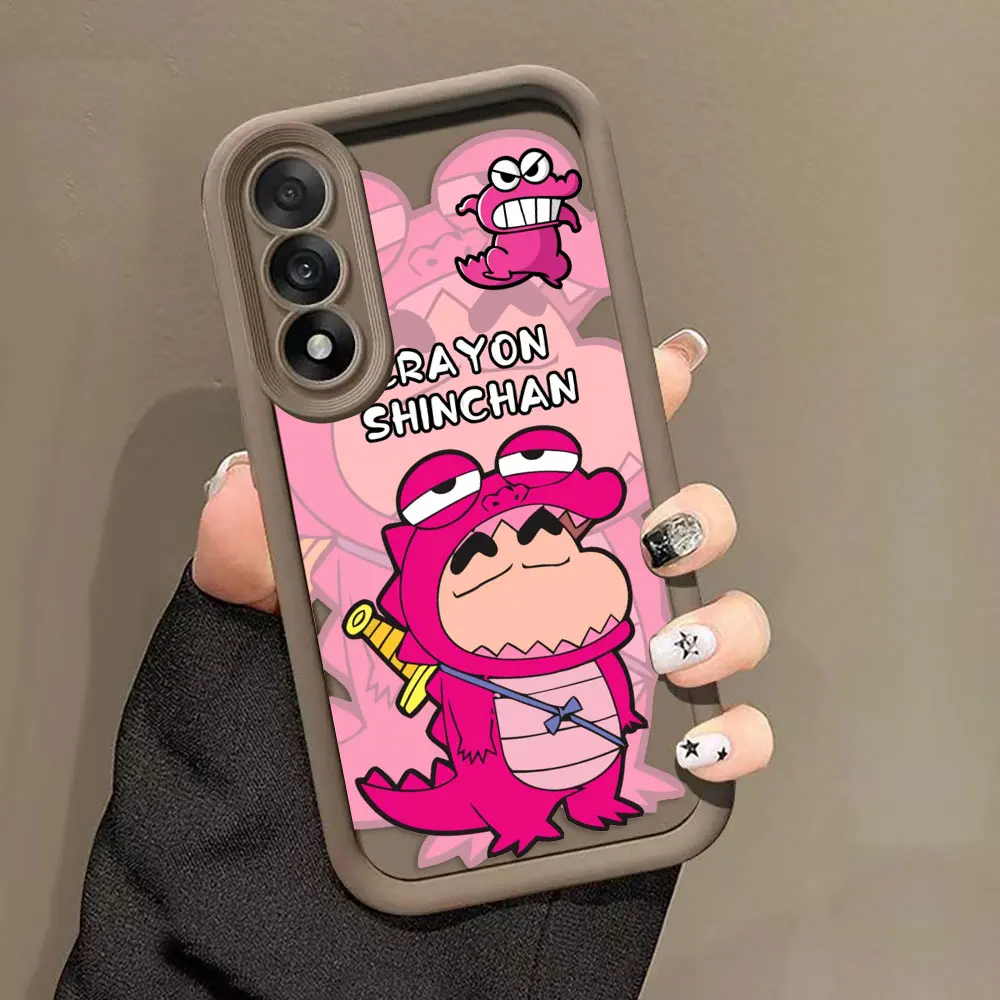 

Cartoon C-Crayon Shin-Chan Phone Case For Samsung Galaxy S26 S25 S24 S23 S22 S21 FE S20 ULTRA PLUS Case TPU Shockproof Cover