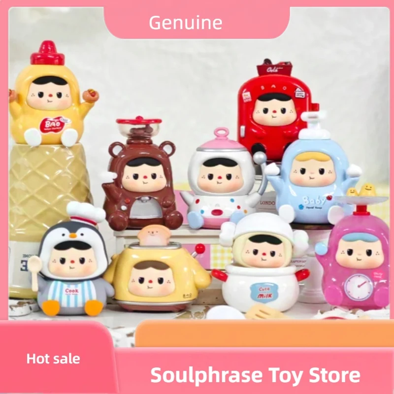 

Genuine Baobao'S Small Kitchen Series Blind Box Anime Figure Surprise Mystery Box Ornament Kawaii Home Decor Kid Customized Gift