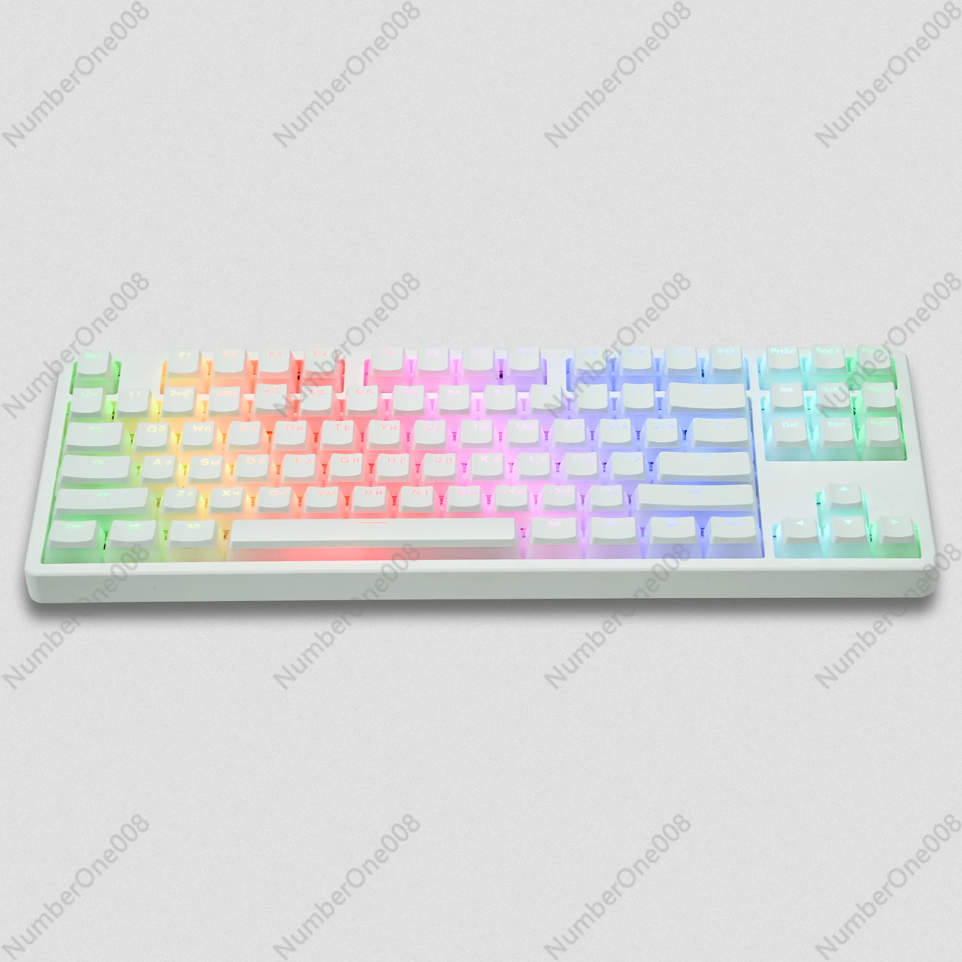 British Russian Key Cap Russian Key Cap Secondary Injection Keyboard PBT Key Cap O Em Height