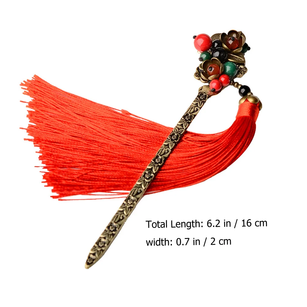 Hairpin Party Sticks Ladies Chopsticks Travel Chinese Style Alloy Ancient Bun Maker Durable