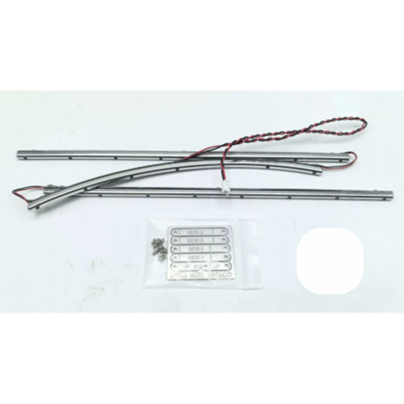 CNC-Lichtständer aus Aluminiumlegierung, Heckflügel-Licht für 1/14 Tamiya RC Truck für Benz 56335 56348 DIY Auto-Upgrade-Teile – Detail 6
