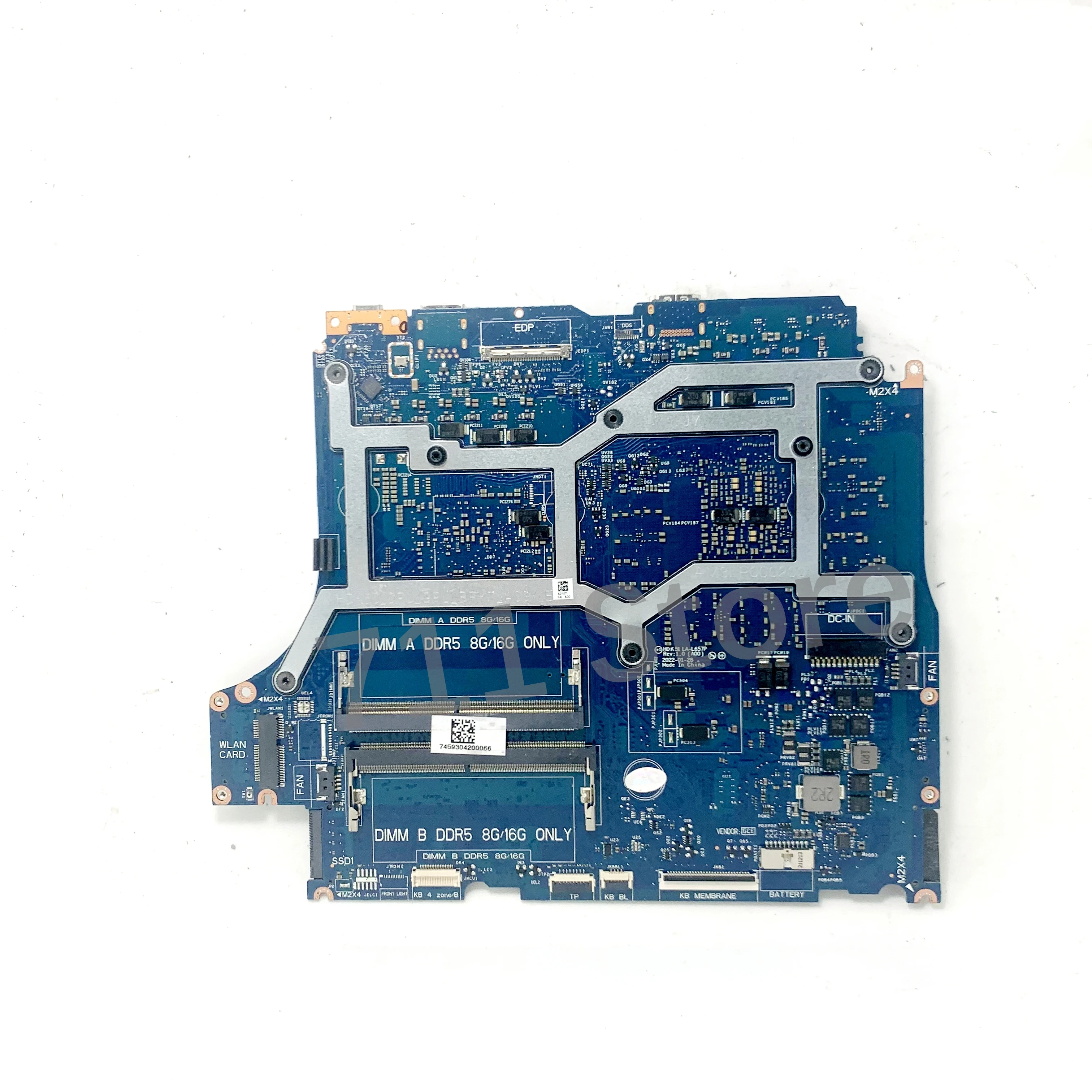 HDK51 LA-L657P CN-08546H 08546H 8546H For DELL G15 5525 Laptop Motherboard W/ Ryzen 9 6900HX CPU GN20-E3-A1 RTX3060 100% Test OK