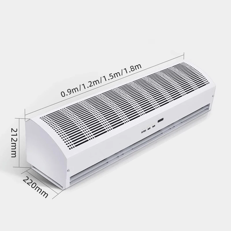 #90CM-180CM Commercial Air Doors Remote Control Adjustable Stalls Air Curtain Machine Nano Spray Paint Mute Energy Saving Low No