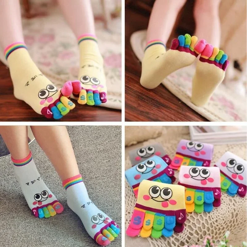 

Sports Cotton Spring and Autumn Thick Split Toe Socks Thumb Socks Short and Cute Breathable and Sweat Wicking Socks