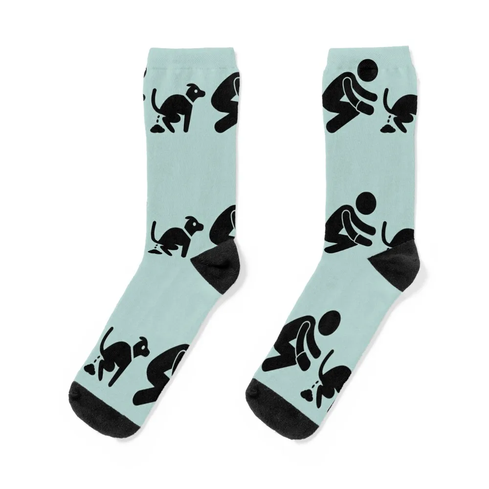 

Dogs Pooping Socks funny gift designer summer kids Socks For Girls Men's