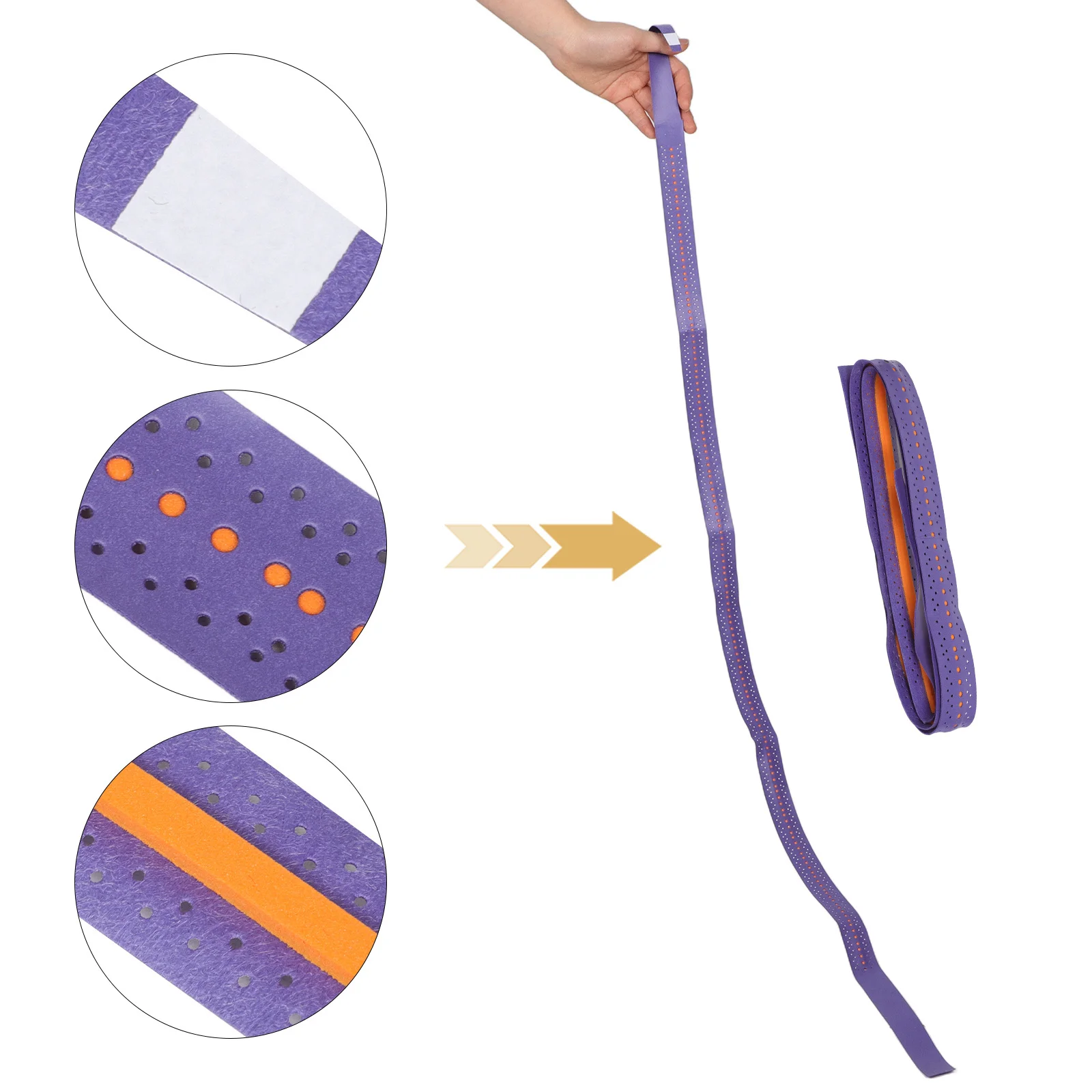 4 قطعة مضرب بدمنتون شريط لحام ثنائي اللون تصميم مضاد للانزلاق امتصاص العرق قابلة لإعادة الاستخدام Overgrip حامي للتنس وكرة الريشة