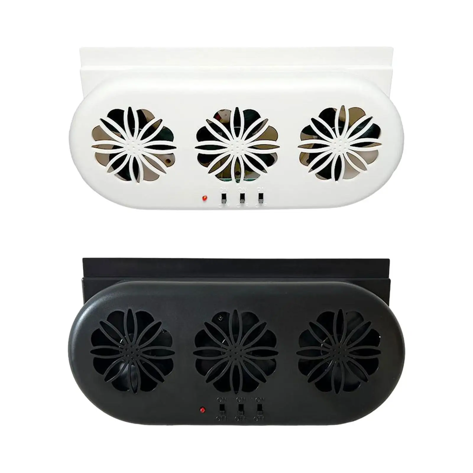 

Car Fan Window Vent USB Universal Easy to Install Auto Ventilation Fan Car Cooling Fan for Automobile Trucks SUV Vehicle