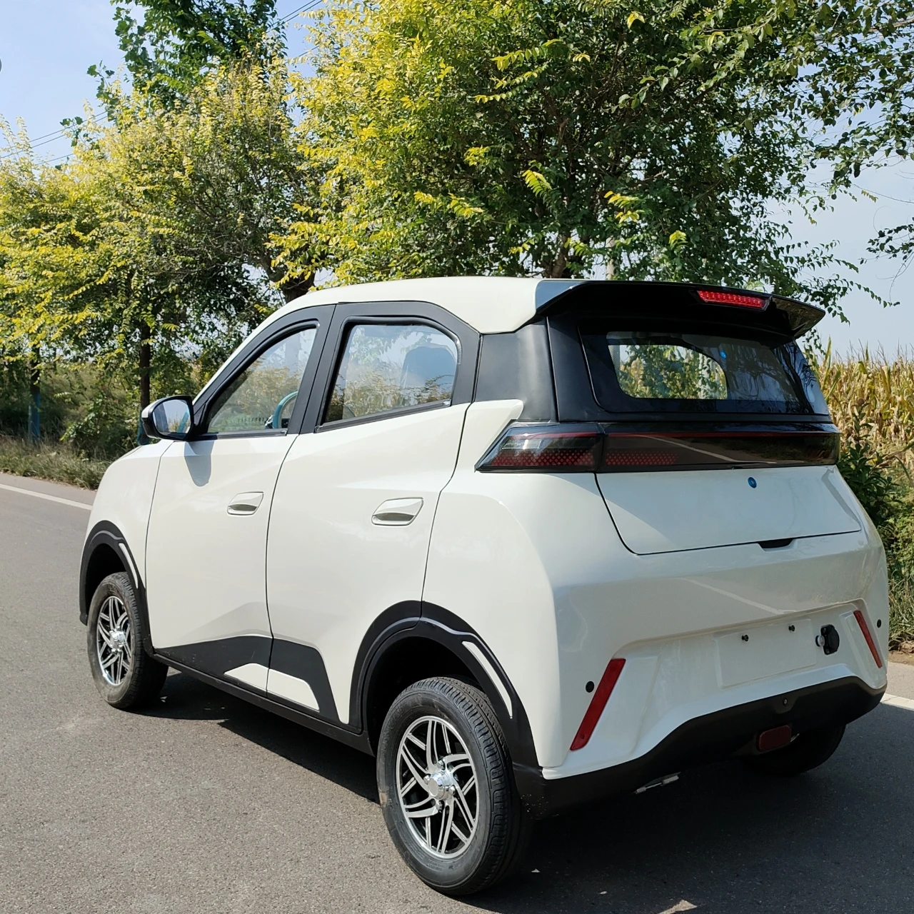 High-quality new energy electric four-wheeler, suitable for the elderly family use of electric vehicles