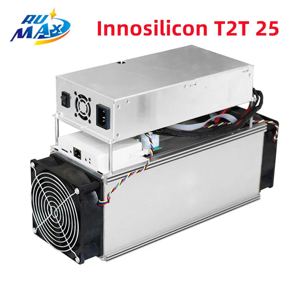 

Innosilicon T2T 25T series Mining Miner Asic Miner Crypto with PSU Fast shipping