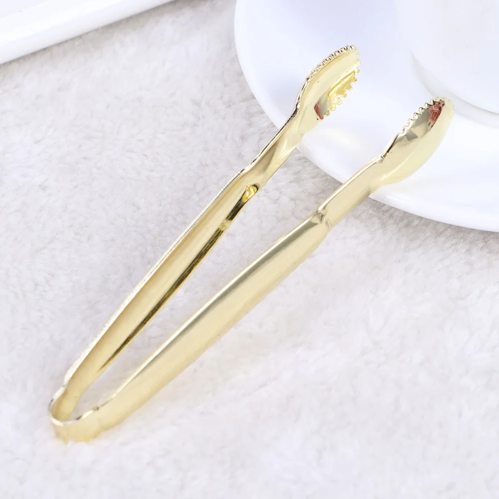 

Party Small Tea Bread Coffee Bar Utensil Cube Sugar Tongs Food Serving Clip Kitchen Accessories Ice Tongs
