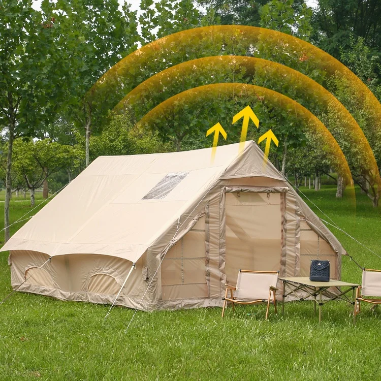 

12 square Meters Comfortable Camping Inflatable Tent Air Tents for Camping