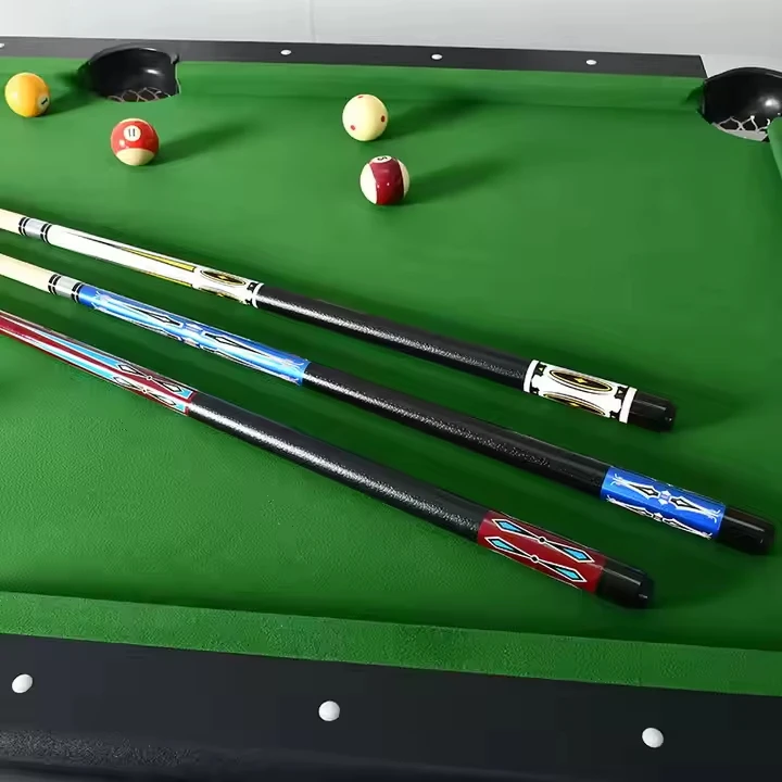 

Hot Selling High Quality 3/4 Cue Sticks for Snooker & Billiards Featuring Ebony Butt Sleeve and Extension with Case Included
