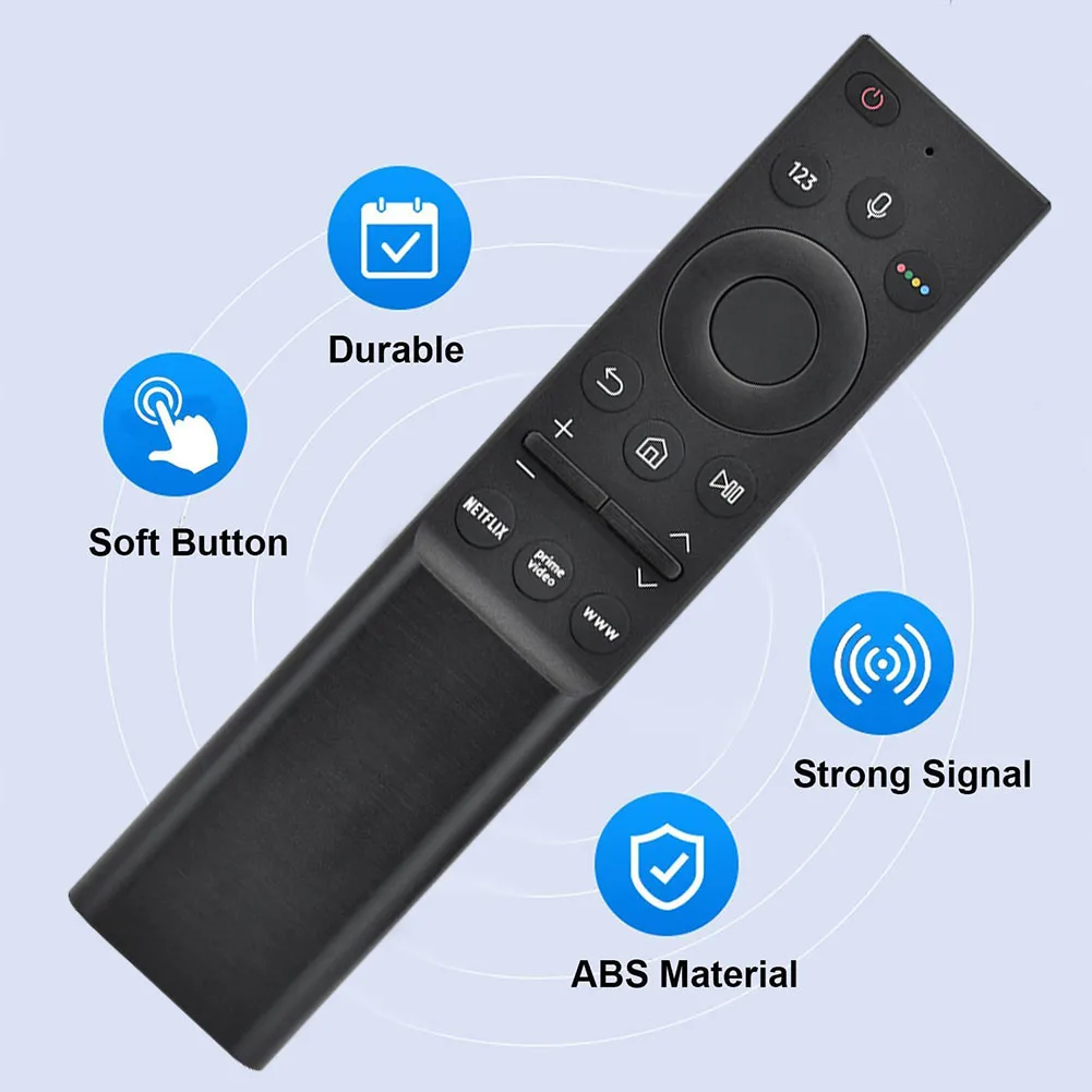 BFYL-BN59-01363L Remote Control for Samsung QLED Series BN59-01363C UA75AU8000 Bluetooth Voice TV Remote Control Replacement