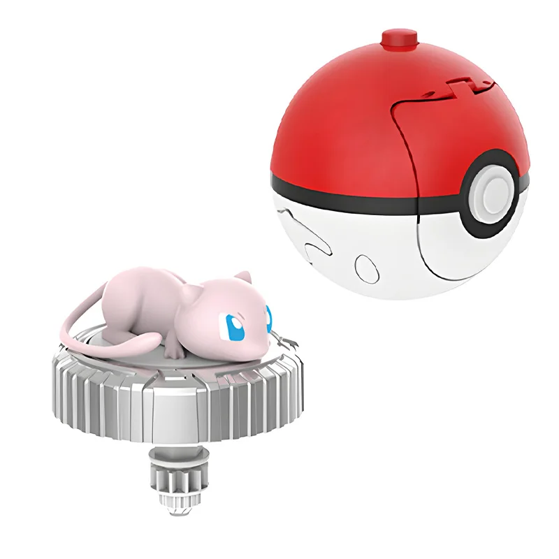 Draaitop Pokemon Actiefiguur Arena Eevee Pikachu Charmander Squirtle Mew Ball Loader Spinner Battle Elf Pocket Monster Speelgoed