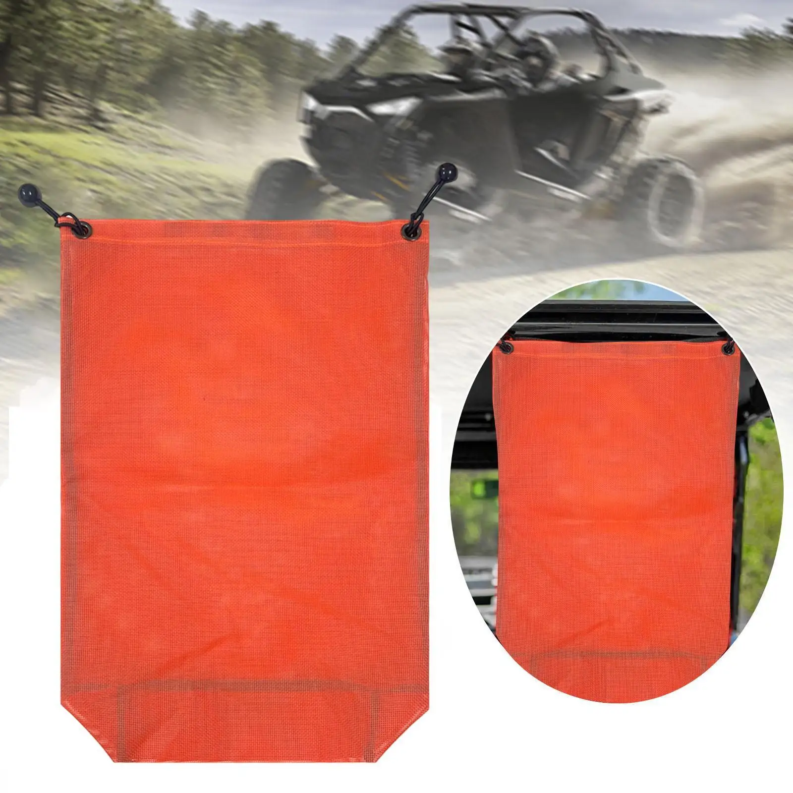 UTV Beach Car Trash Storage Bag Easy to Use Reusable Practical Trash Sack