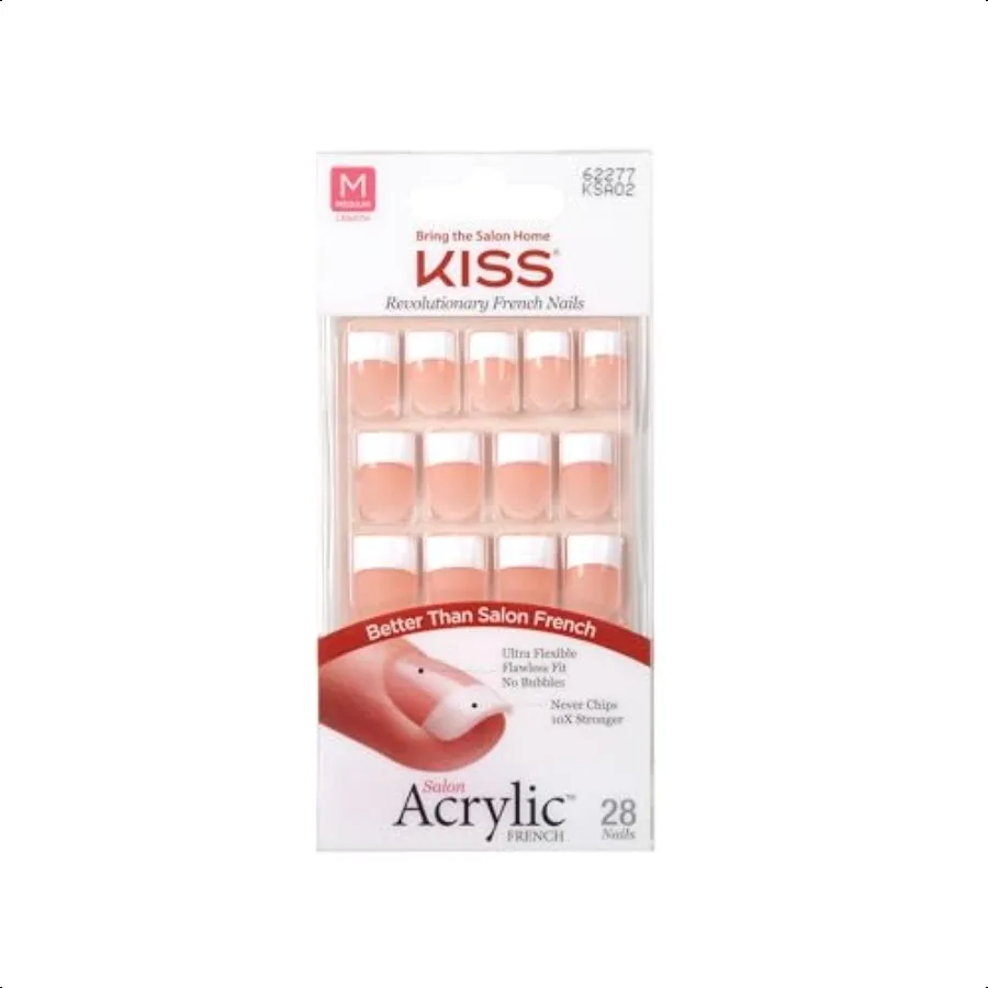 

Набор французских акриловых ногтей Kiss Products Sugar Rush