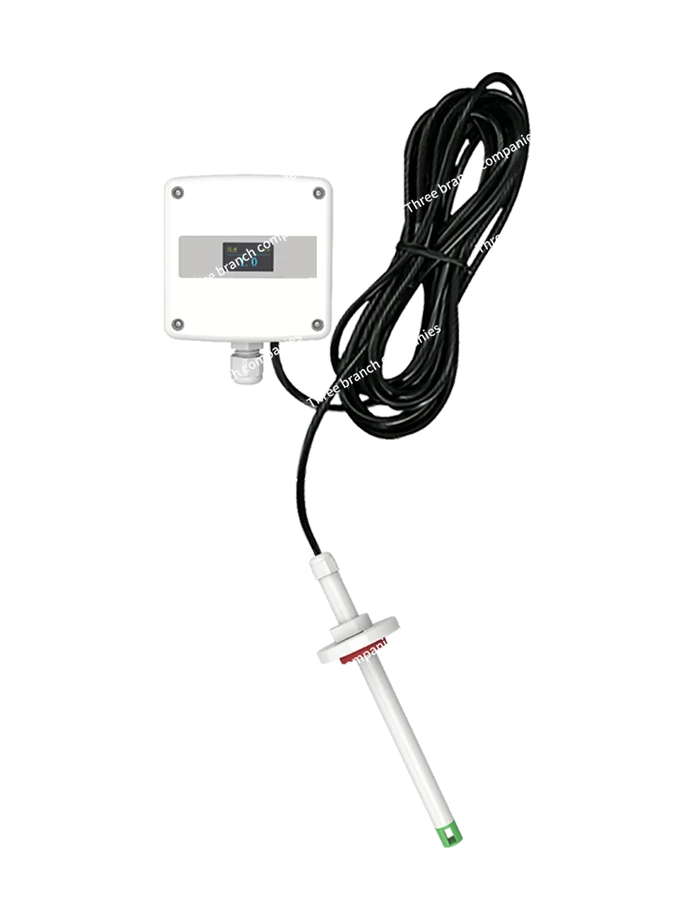 Pipeline Wind Speed Sensor Air Duct Transmitter High Precision Measurement Liquid Crystal Display Anti-Interference Anemograph