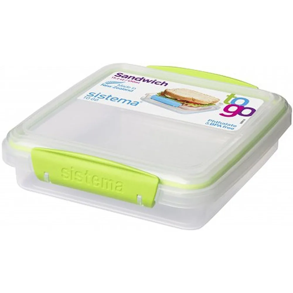 

450ml sandwich box, one box (color may vary)