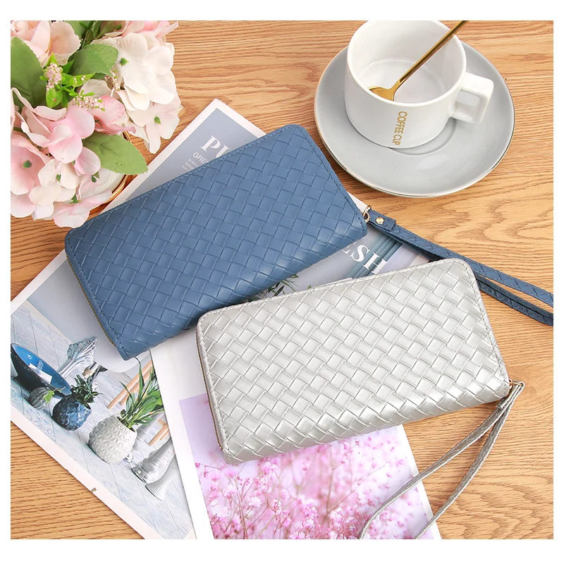 Male Purse Clutch Bags Zipper Coin Pocket Phone Pocket Men\'s Wallet Long Women Handbags Wallets Big Capacity Card Holder