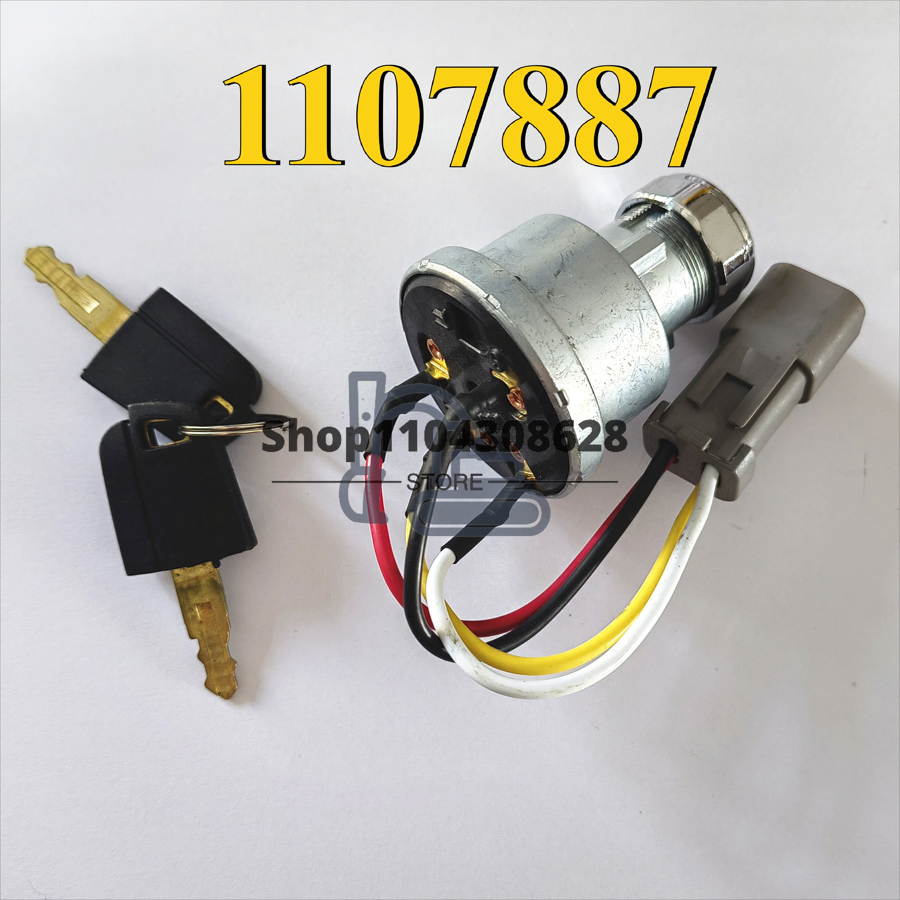 

Ignition Switch 1107887 4678535 For Excavator 906 216B 226B 242B 246B 247B 257B 267B