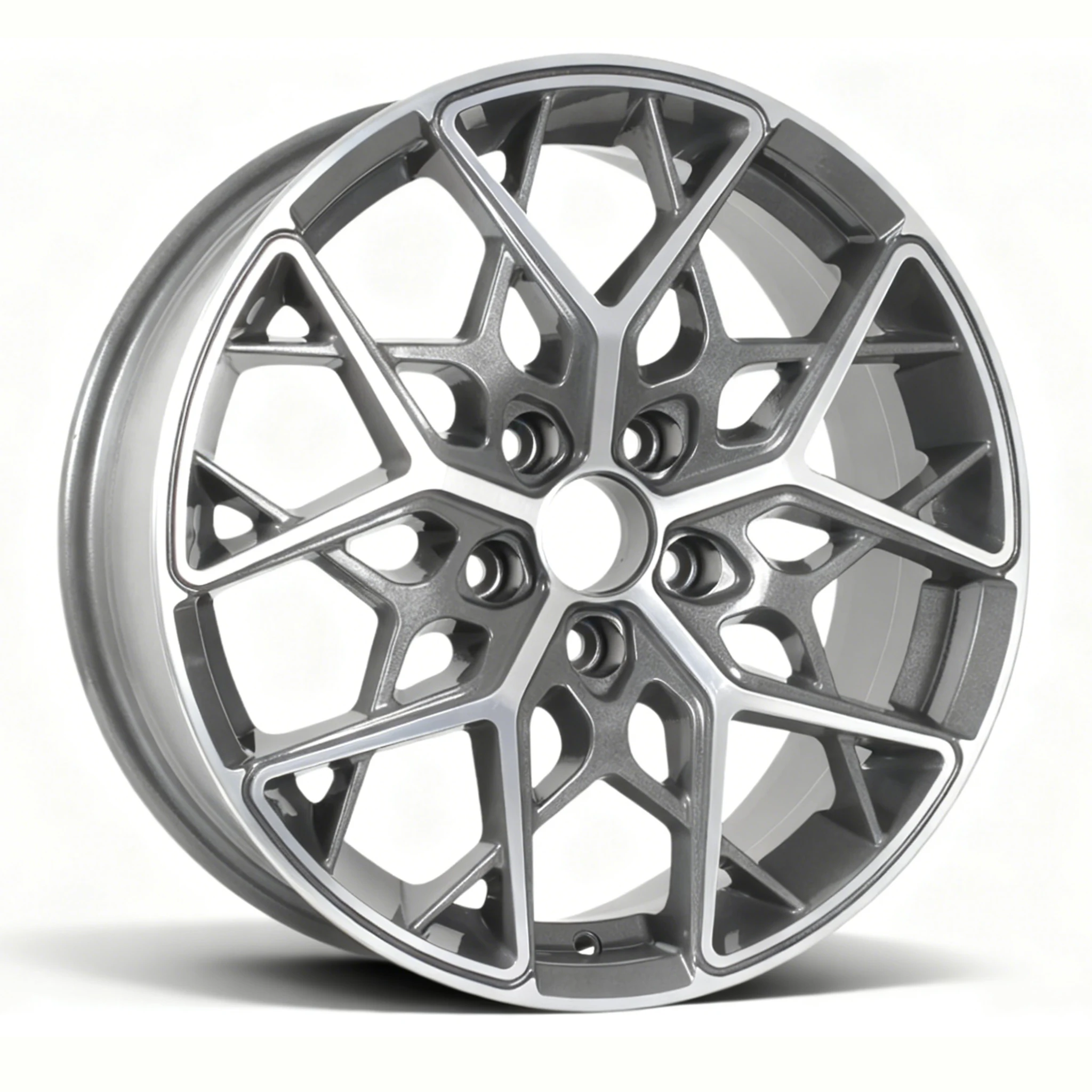 6061-T6 Aluminum Alloy Wheels Customizing Forged Wheels For Cadillac 18/19/20/21 Inch Hyper Black Passenger Car Wheel Rims