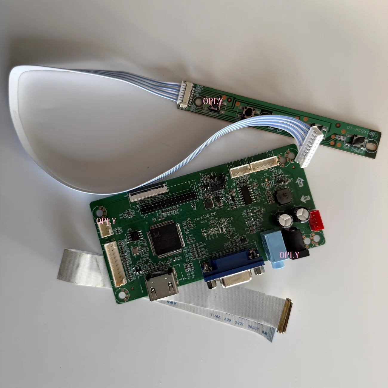 

EDP HDMI-Compatible VGA Controller kit for LP156WF6 LP156WF6-SPB1 LP156WF6-SPK1 LP156WF6-SPK3 LP156WF6-SPK6/SPN1 1920*1080 LED