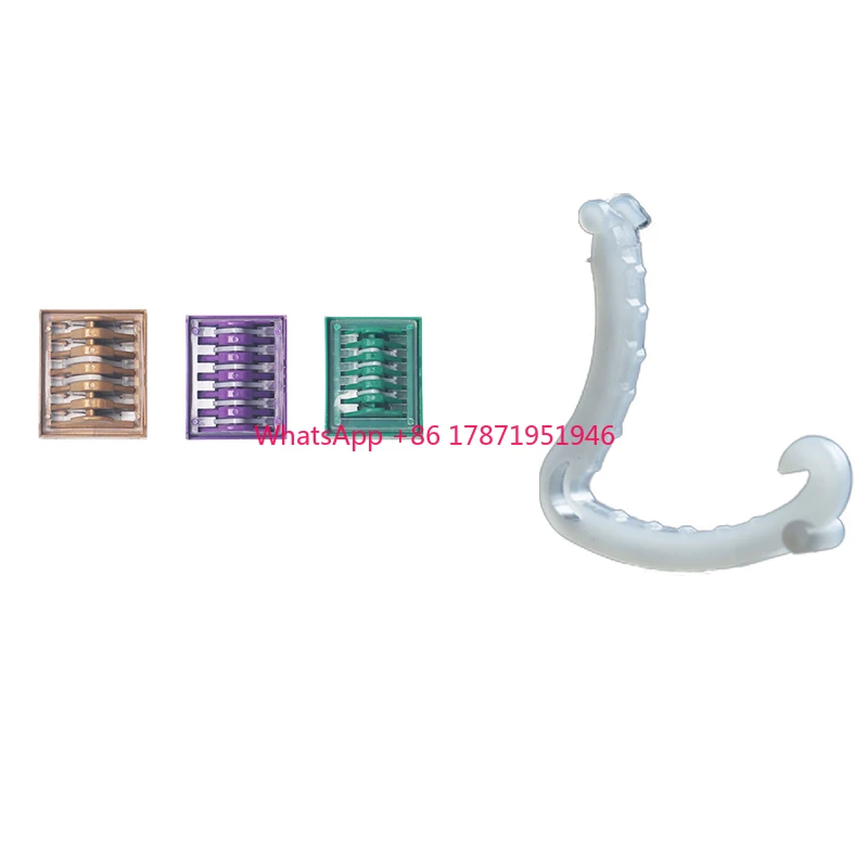 factory supply Laparoscopic surgery hemolock endoclip polylok hemoclip hemolok clip applier/Hemostatic hem-o-lok clip applicator