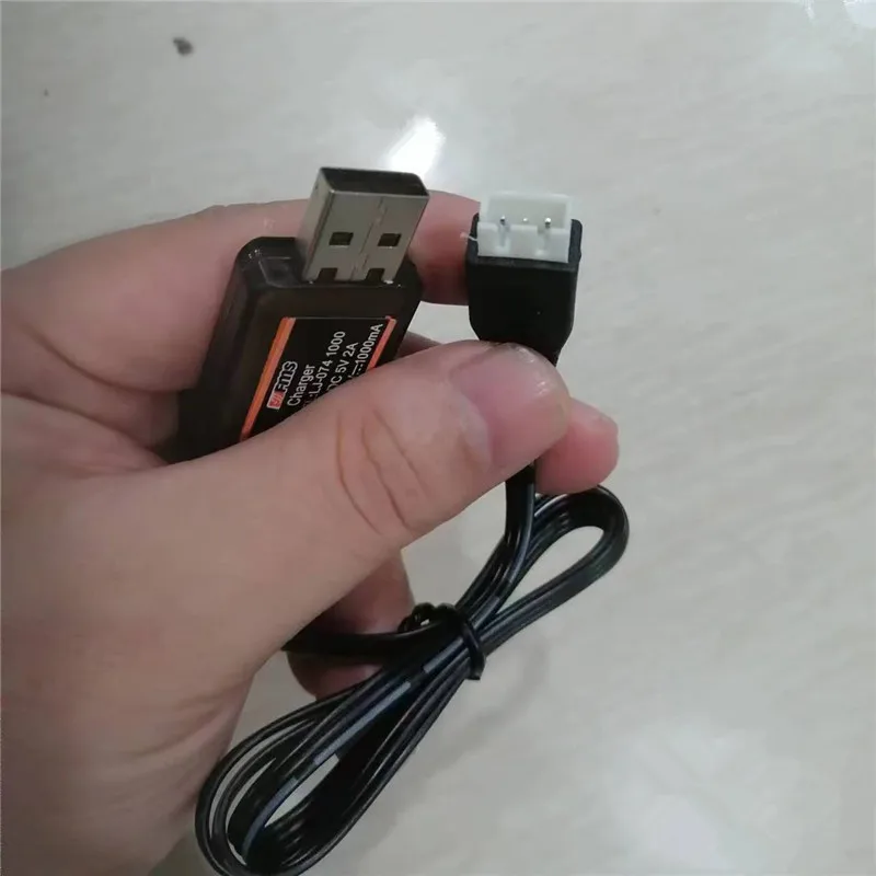 شاحن USB لجهاز FMS ، 7.4 فولت ، 380mAh ، 600mAh ، بطارية 900mAh