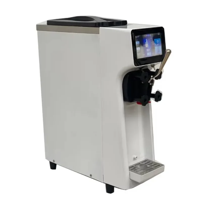 

【Factory】Newly Commercial & Home Single Flavor Larger SCreen Digital Electric Sofe Ice Cream Machine With CE